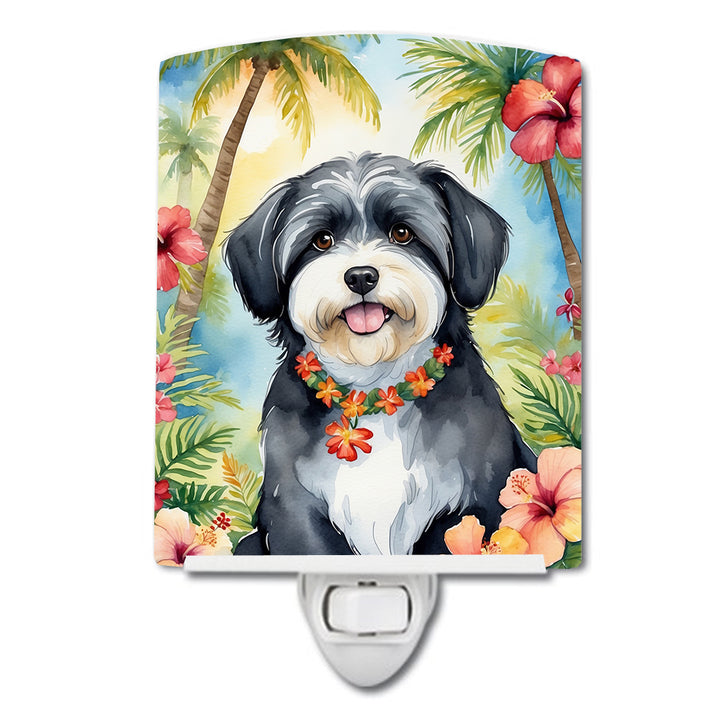 Yorkshire Terrier Luau Ceramic Night Light Image 9