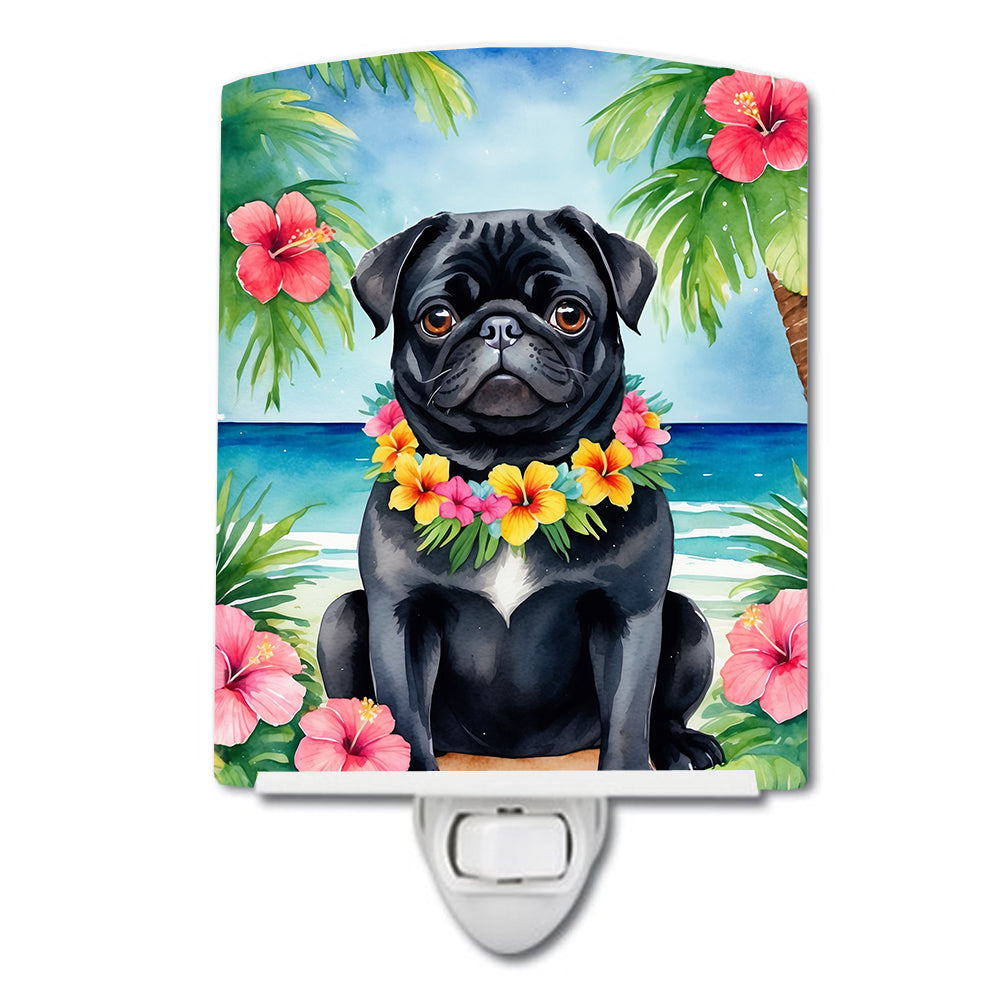 Yorkshire Terrier Luau Ceramic Night Light Image 10