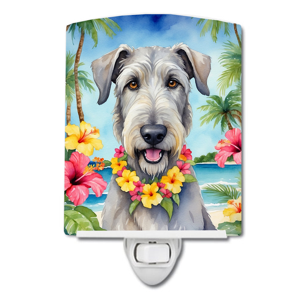 Yorkshire Terrier Luau Ceramic Night Light Image 12