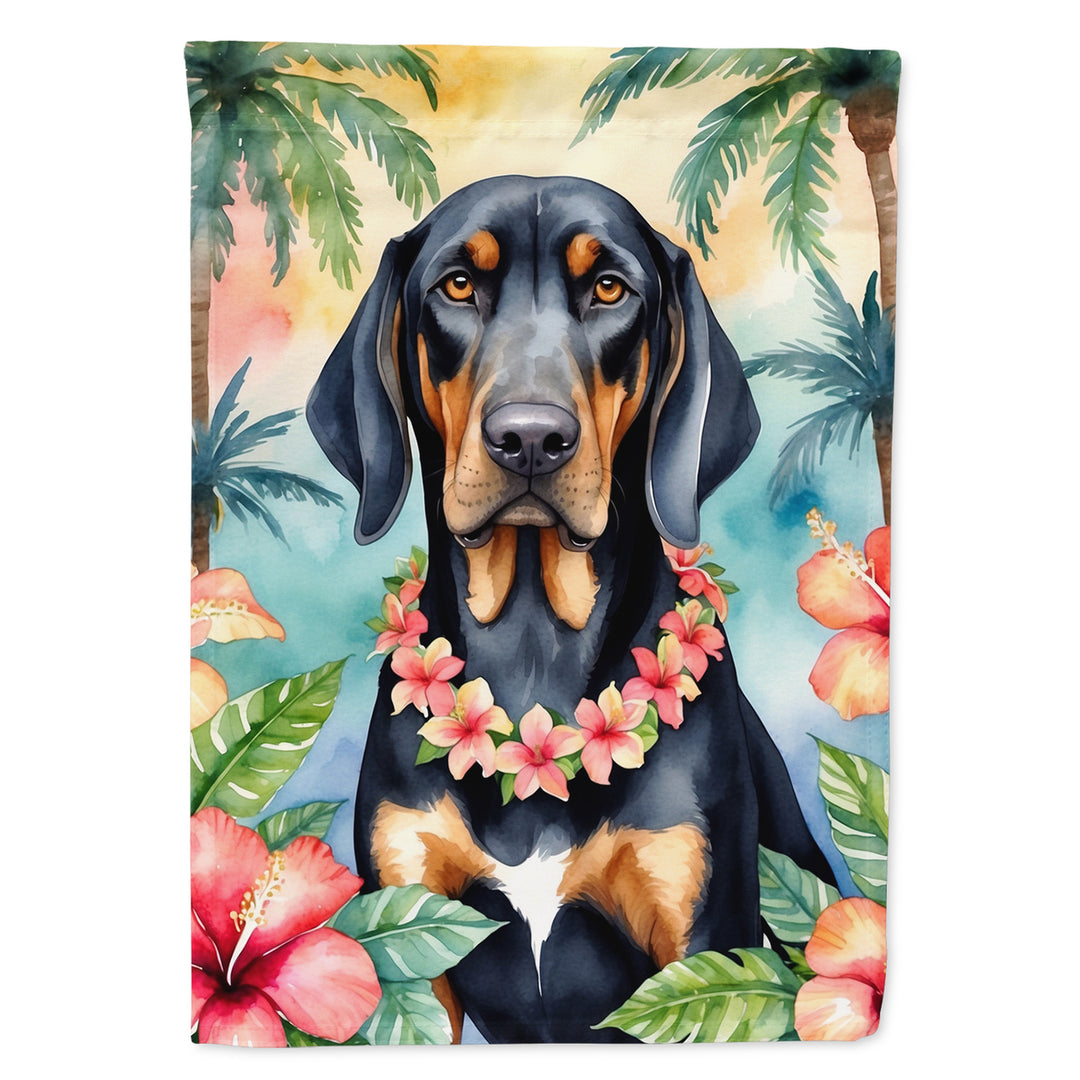 Yorkshire Terrier Luau House Flag Image 12