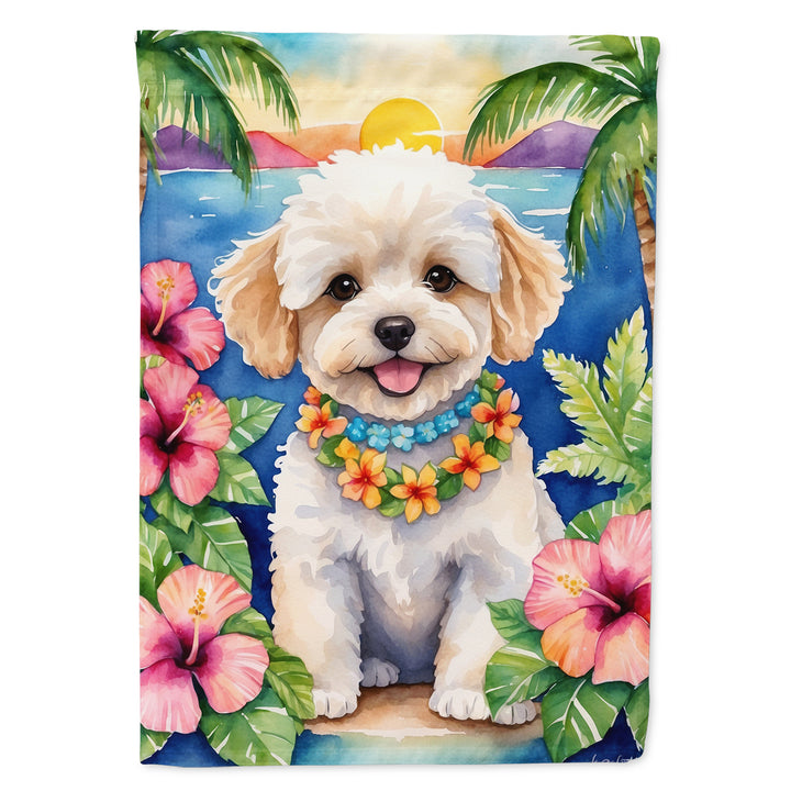 Yorkshire Terrier Luau House Flag Image 10