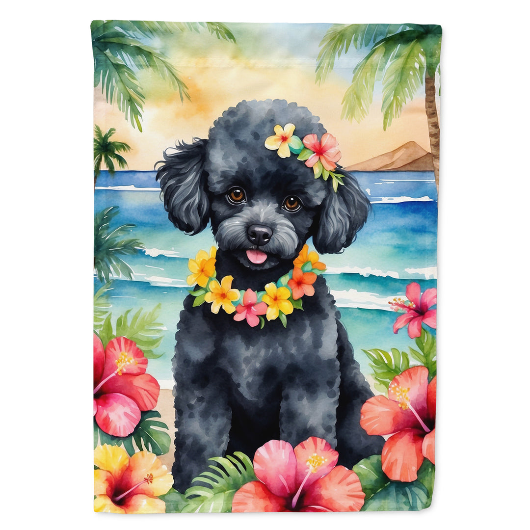 Yorkshire Terrier Luau House Flag Image 11