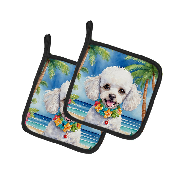 Yorkshire Terrier Luau Pair of Pot Holders Image 4