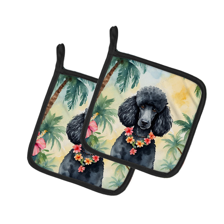 Yorkshire Terrier Luau Pair of Pot Holders Image 5