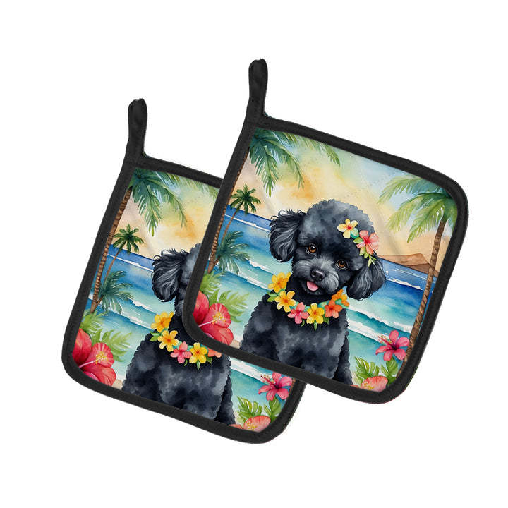 Yorkshire Terrier Luau Pair of Pot Holders Image 6