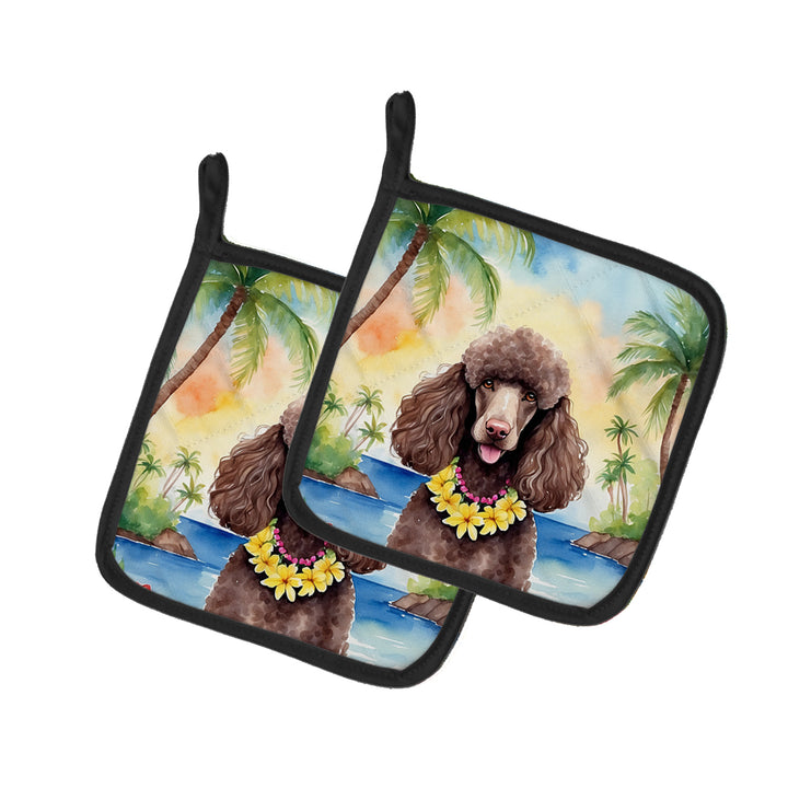 Yorkshire Terrier Luau Pair of Pot Holders Image 7