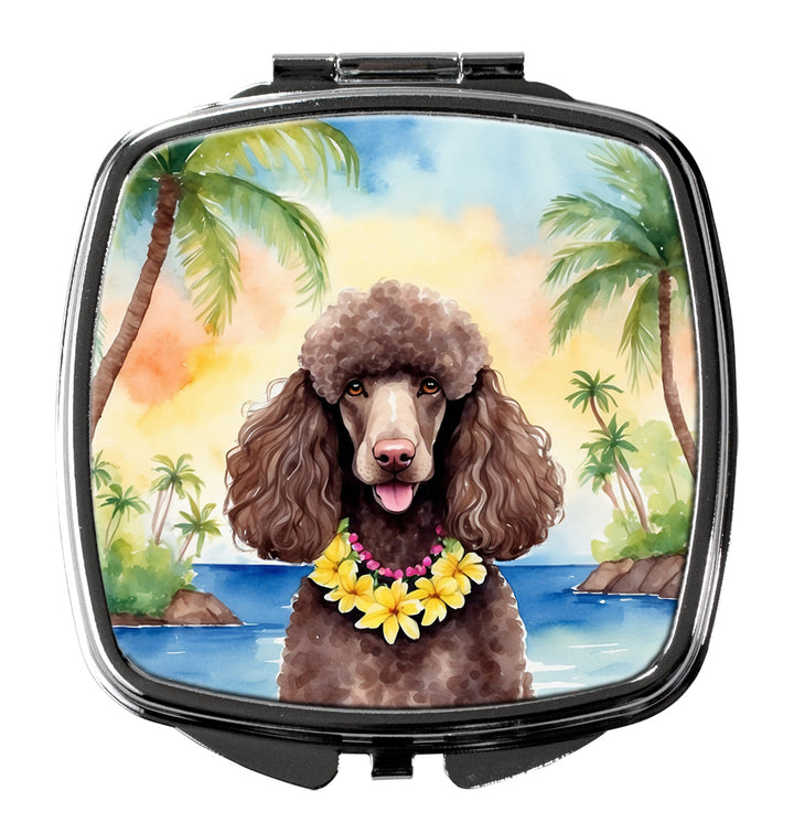 Yorkshire Terrier Luau Compact Mirror Image 7