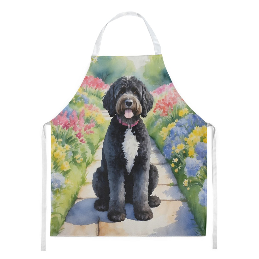 Yorkshire Terrier Spring Path Apron Image 1