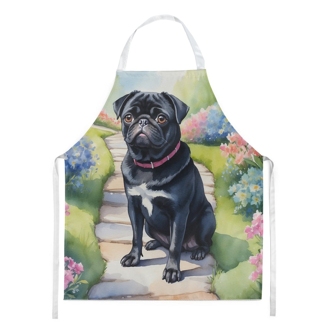 Yorkshire Terrier Spring Path Apron Image 1