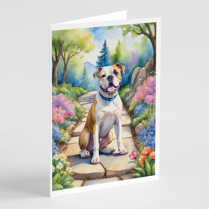 Yorkshire Terrier Spring Path Greeting Cards Pack of 8 Image 7