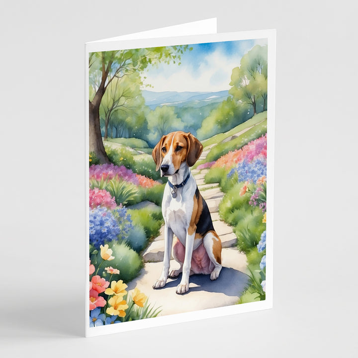 Yorkshire Terrier Spring Path Greeting Cards Pack of 8 Image 11