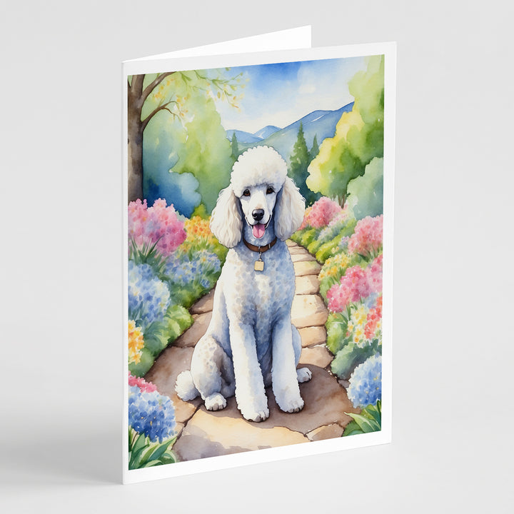 Yorkshire Terrier Spring Path Greeting Cards Pack of 8 Image 7