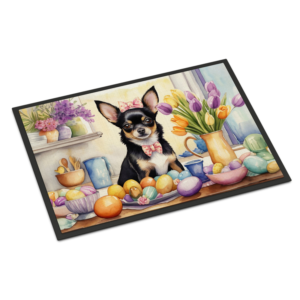 Decorating Easter Yorkshire Terrier Doormat Image 2