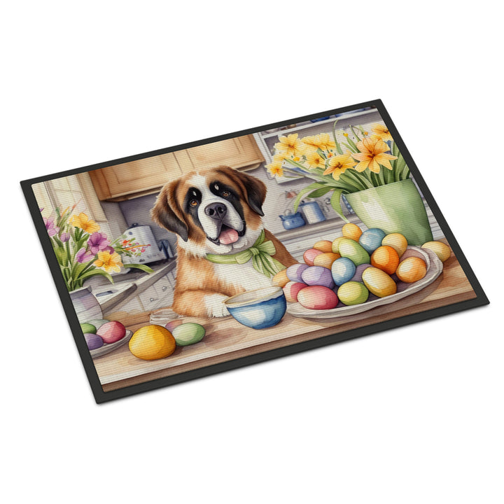 Decorating Easter Yorkshire Terrier Doormat Image 4