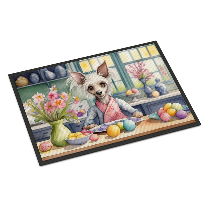 Decorating Easter Yorkshire Terrier Doormat Image 8