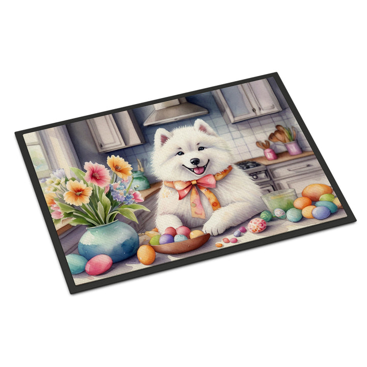 Decorating Easter Yorkshire Terrier Doormat Image 8