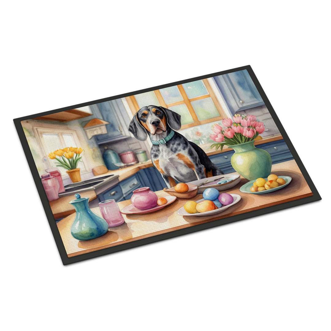 Decorating Easter Yorkshire Terrier Doormat Image 10