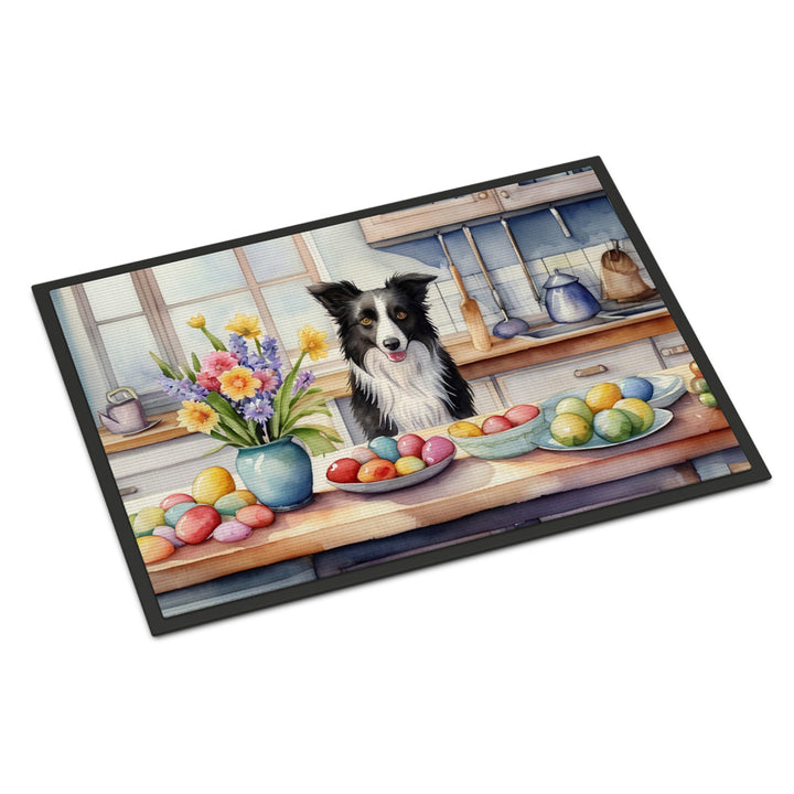 Decorating Easter Yorkshire Terrier Doormat Image 12