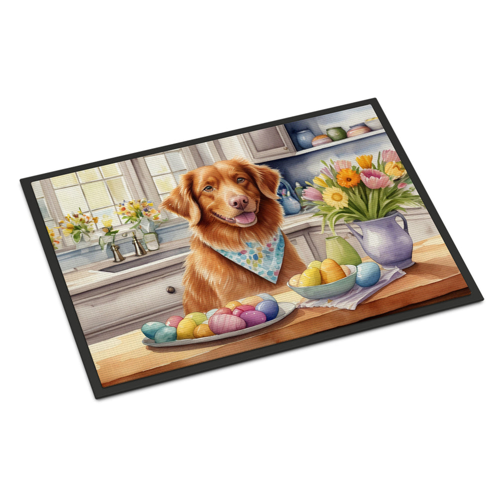 Decorating Easter Yorkshire Terrier Doormat Image 2