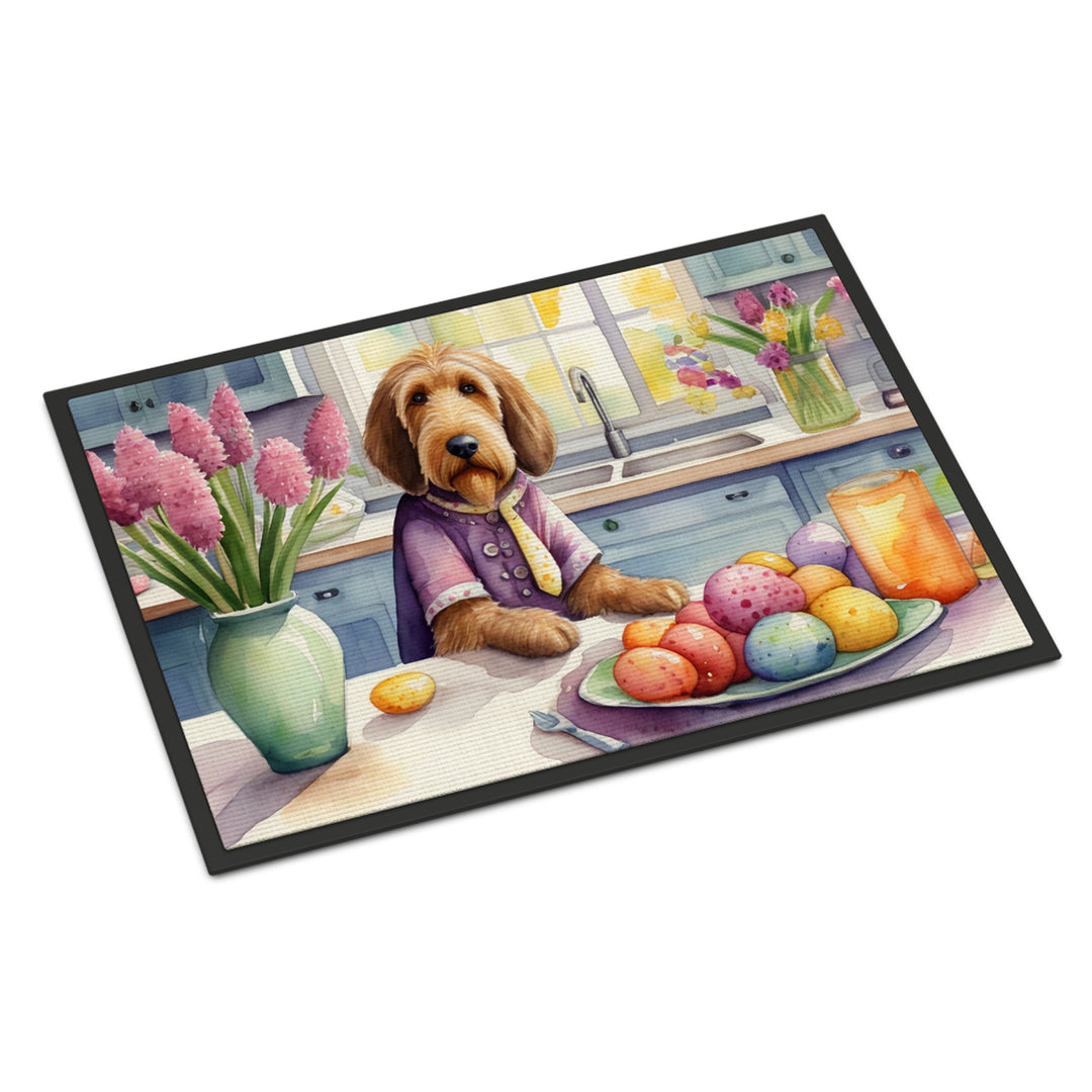 Decorating Easter Yorkshire Terrier Doormat Image 6