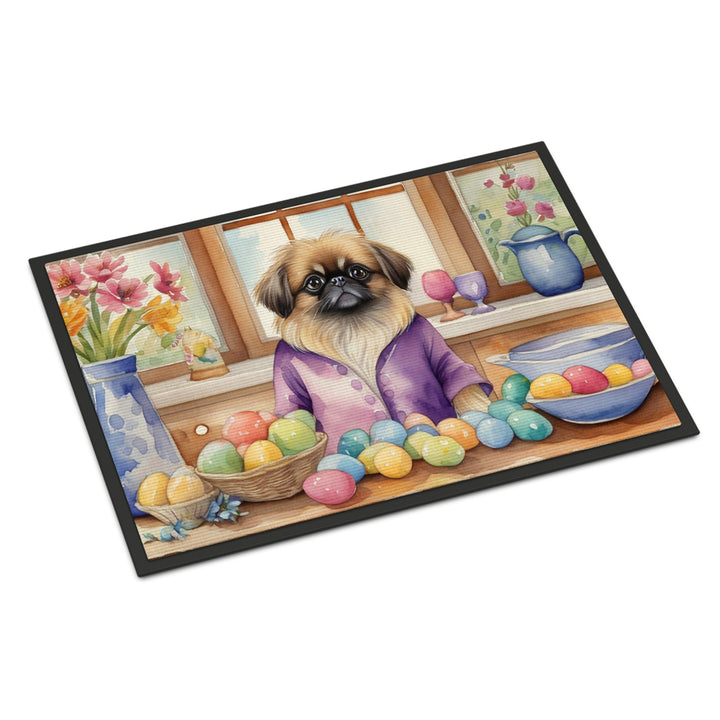 Decorating Easter Yorkshire Terrier Doormat Image 10