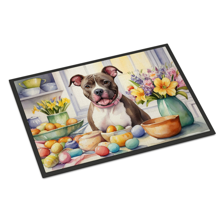 Decorating Easter Yorkshire Terrier Doormat Image 12