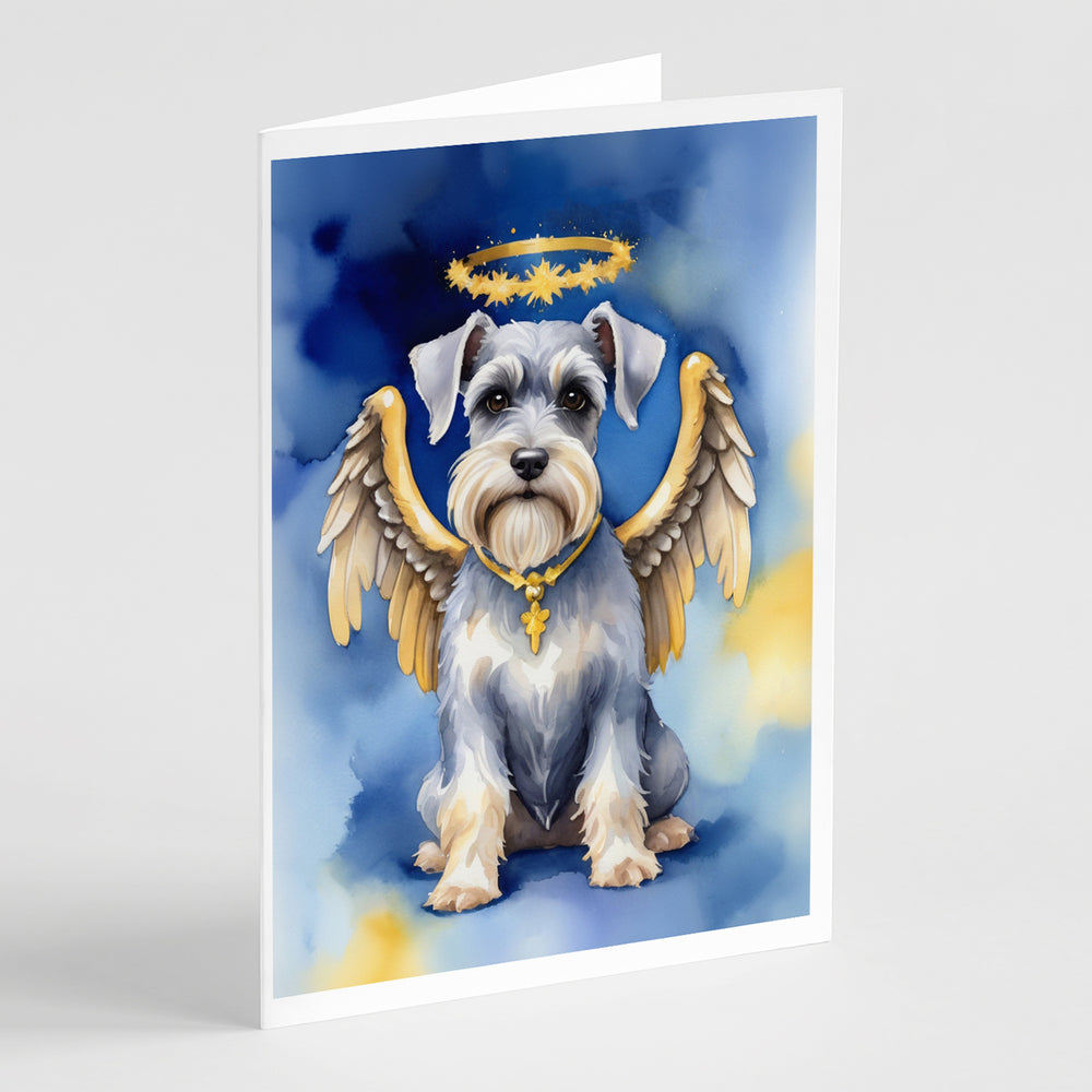 Yorkshire Terrier My Angel Greeting Cards Pack of 8 Image 2