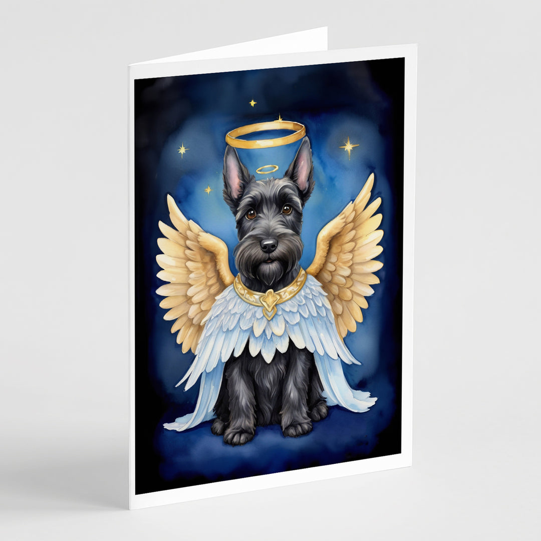 Yorkshire Terrier My Angel Greeting Cards Pack of 8 Image 4