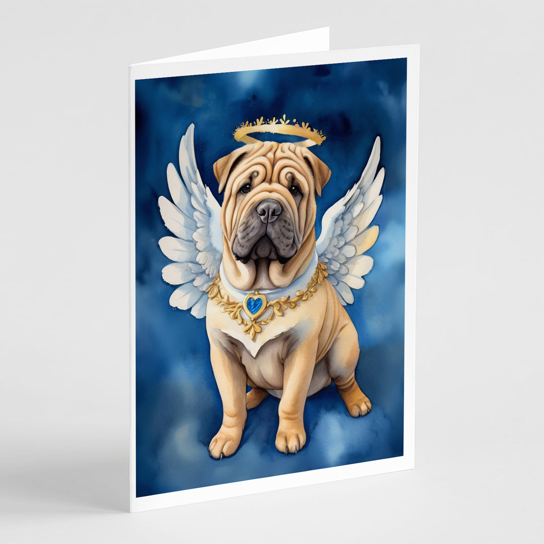 Yorkshire Terrier My Angel Greeting Cards Pack of 8 Image 5