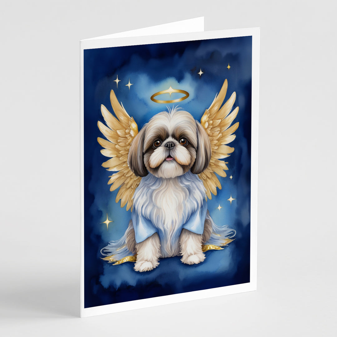 Yorkshire Terrier My Angel Greeting Cards Pack of 8 Image 8