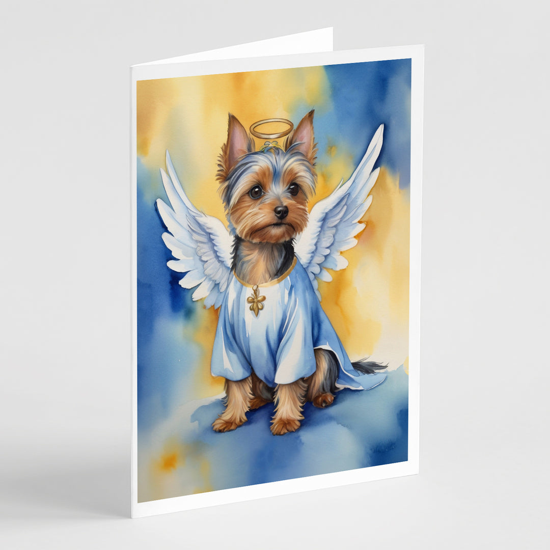 Yorkshire Terrier My Angel Greeting Cards Pack of 8 Image 10