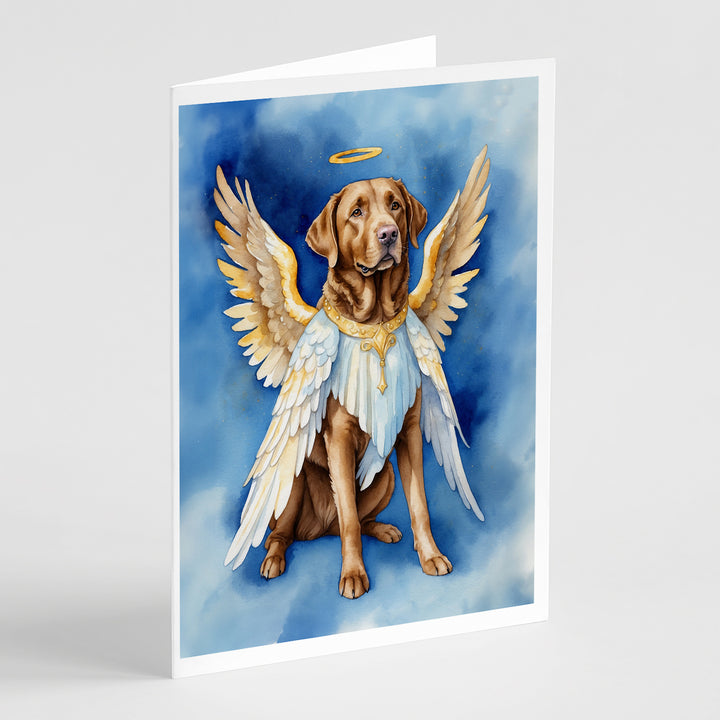 Yorkshire Terrier My Angel Greeting Cards Pack of 8 Image 2