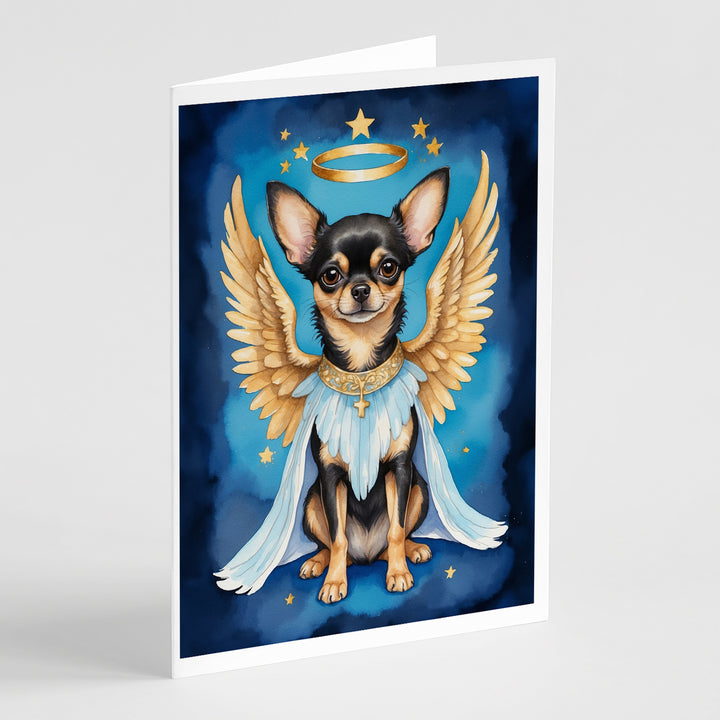 Yorkshire Terrier My Angel Greeting Cards Pack of 8 Image 3