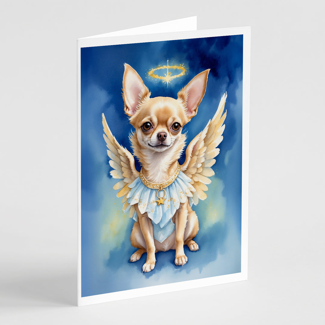 Yorkshire Terrier My Angel Greeting Cards Pack of 8 Image 4