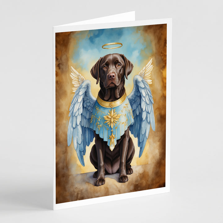 Yorkshire Terrier My Angel Greeting Cards Pack of 8 Image 5