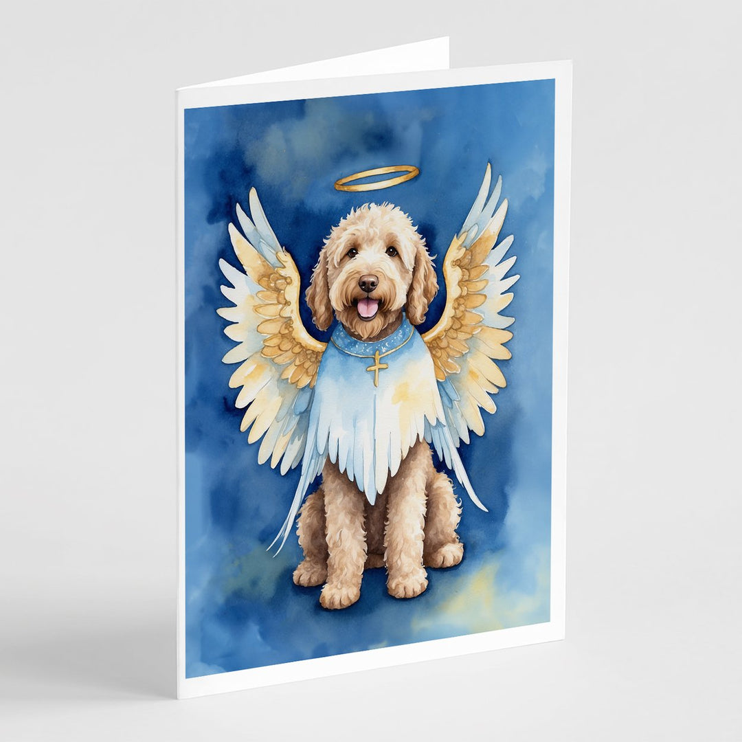 Yorkshire Terrier My Angel Greeting Cards Pack of 8 Image 1