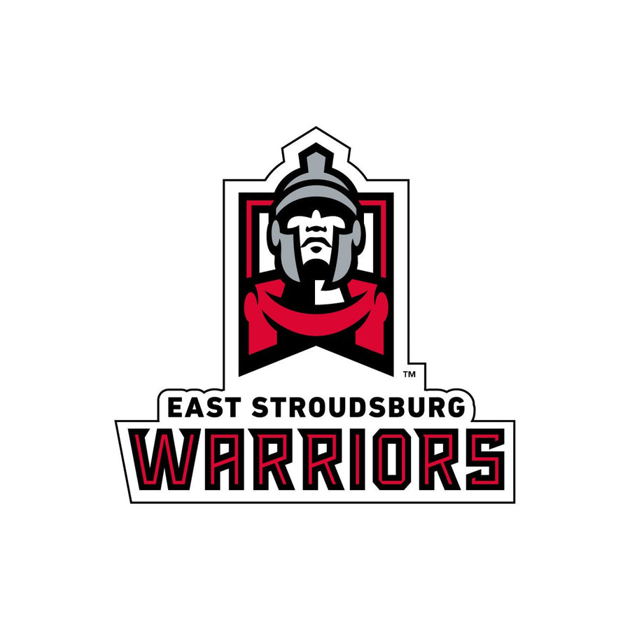 East Stroudsburg University 4-Inch State Shape NCAA Vinyl Decal Sticker for Fans, Students, and Alumni Image 1