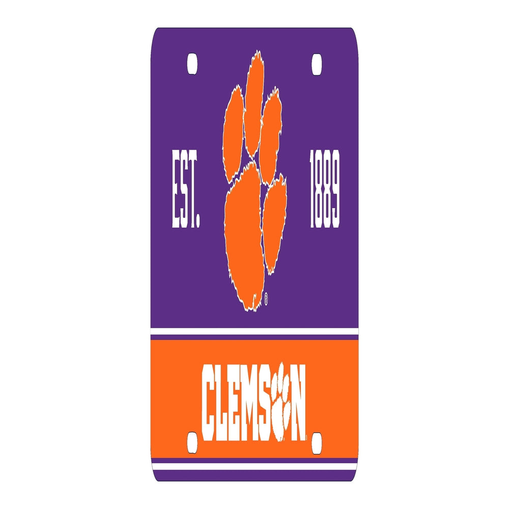 NCAA Clemson Tigers Metal License Plate - Lightweight, Sturdy and Versatile Image 2