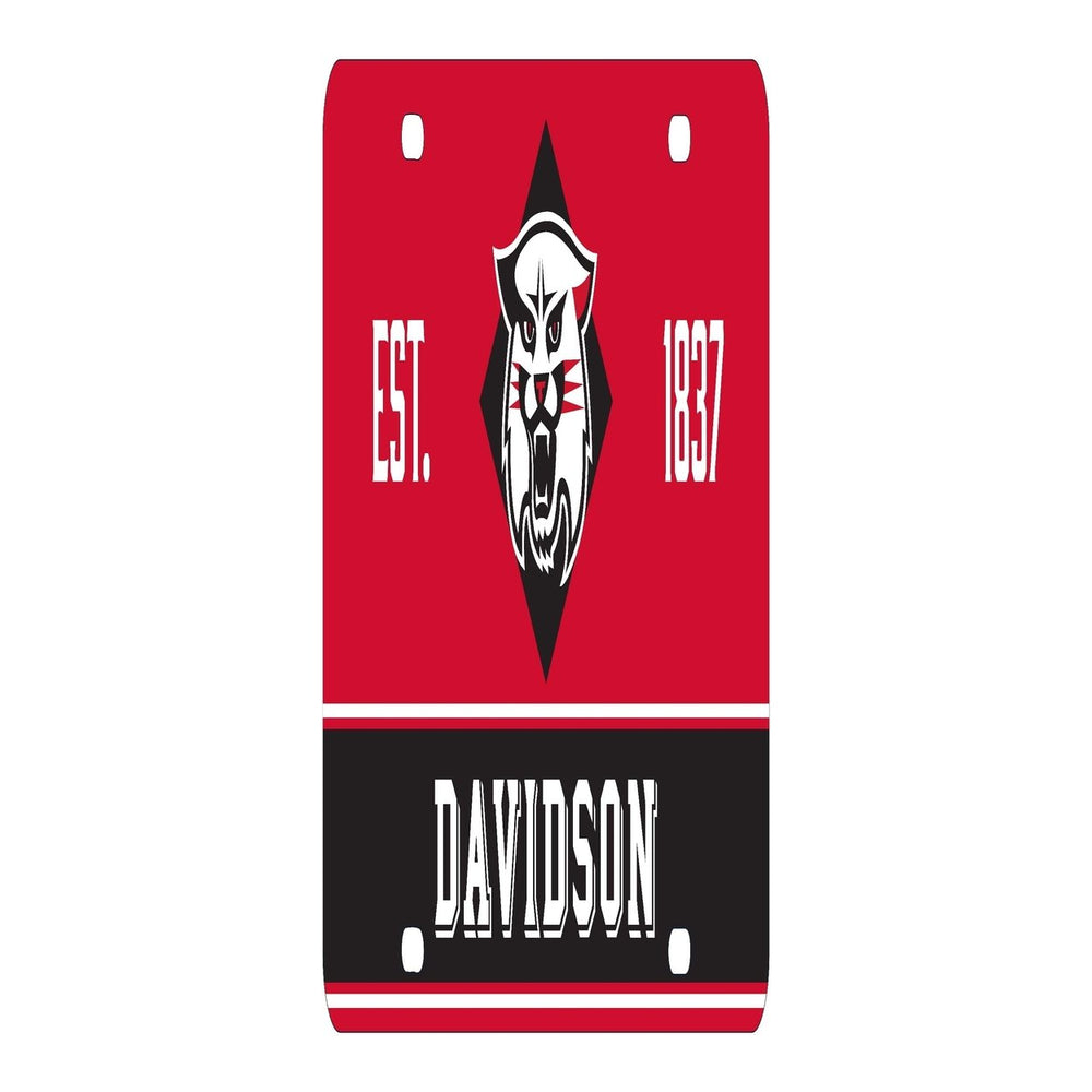 NCAA Davidson College Metal License Plate - Lightweight, Sturdy and Versatile Image 2