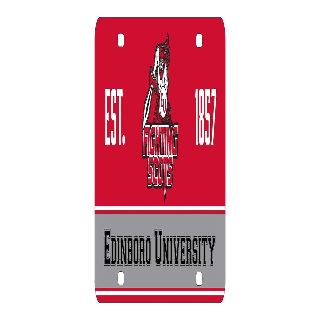 NCAA Edinboro University Metal License Plate - Lightweight, Sturdy and Versatile Image 2