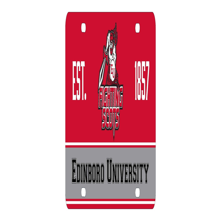 NCAA Edinboro University Metal License Plate - Lightweight, Sturdy and Versatile Image 2