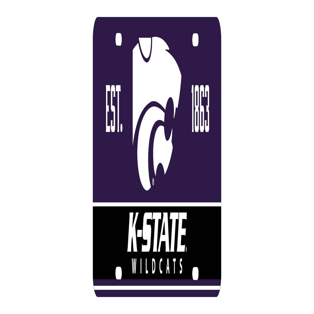 NCAA Kansas State Wildcats Metal License Plate - Lightweight, Sturdy and Versatile Image 2