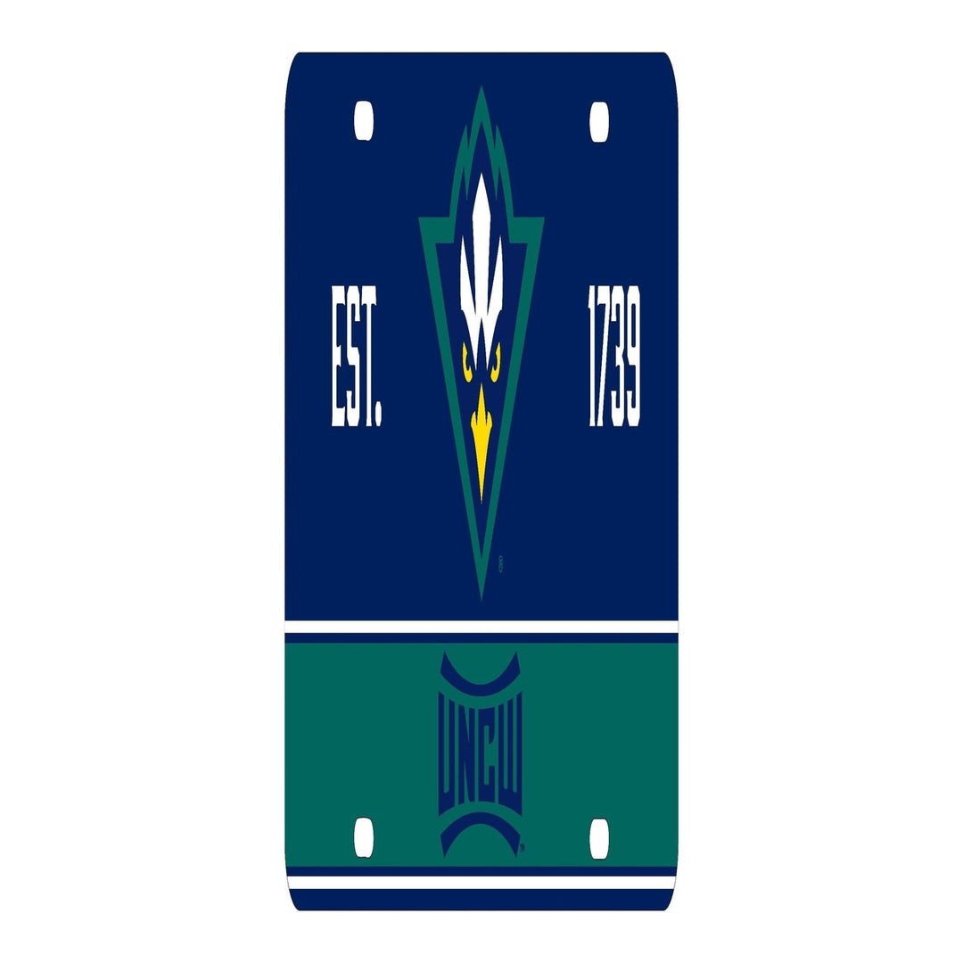 NCAA North Carolina Wilmington Seahawks Metal License Plate - Lightweight, Sturdy and Versatile Image 2