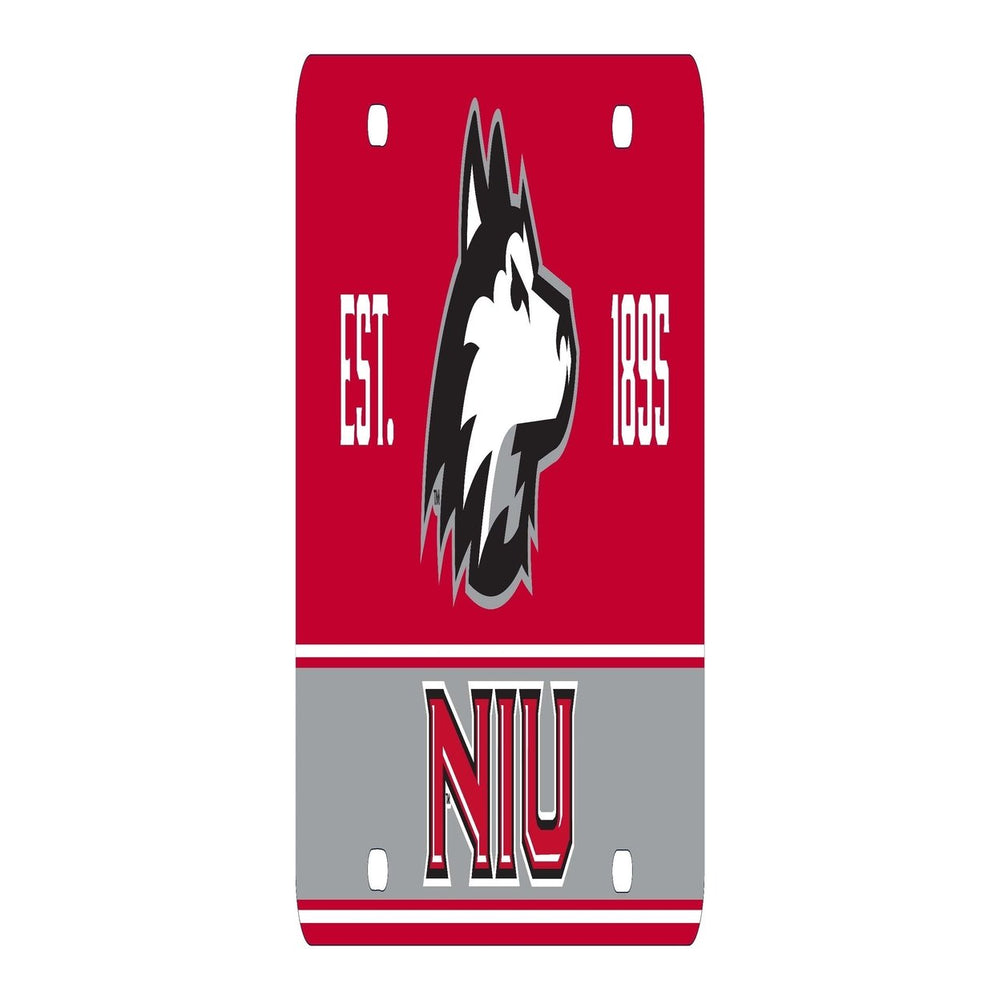 NCAA Northern Illinois Huskies Metal License Plate - Lightweight, Sturdy and Versatile Image 2