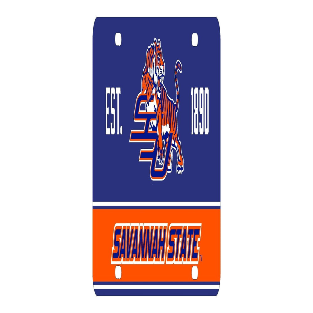 NCAA Savannah State University Metal License Plate - Lightweight, Sturdy and Versatile Image 2