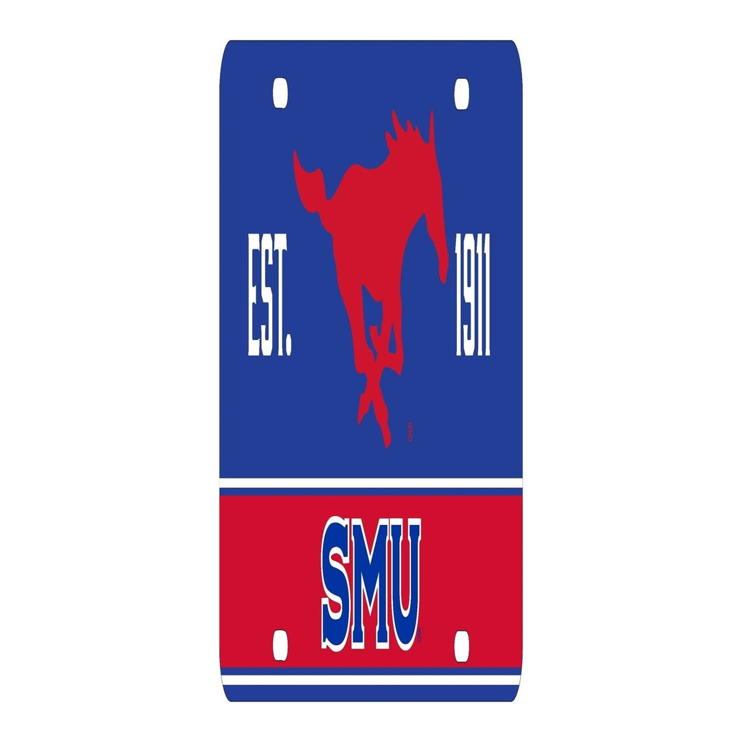 NCAA Southern Methodist University Metal License Plate - Lightweight, Sturdy and Versatile Image 2