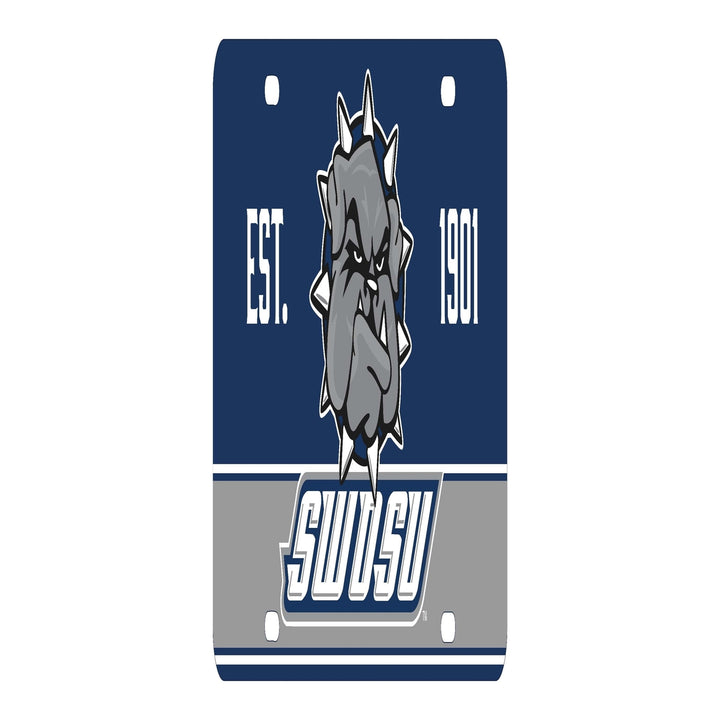 NCAA Southwestern Oklahoma State University Metal License Plate - Lightweight, Sturdy and Versatile Image 2