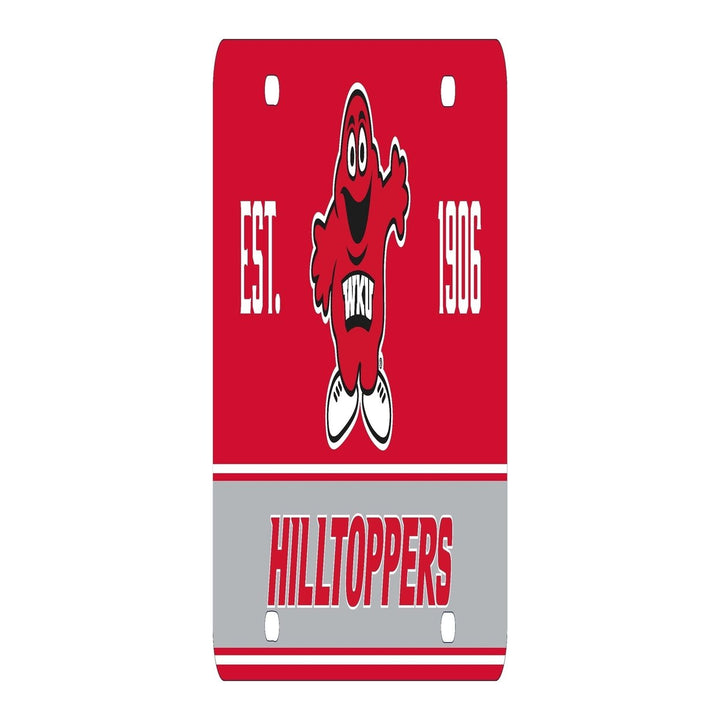 NCAA Western Kentucky Hilltoppers Metal License Plate - Lightweight, Sturdy and Versatile Image 2