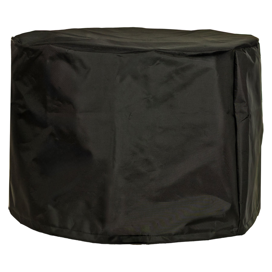 Sunnydaze Black 420D Oxford Cloth Fire Pit Cover - 22.5 Round x 16 H Image 1