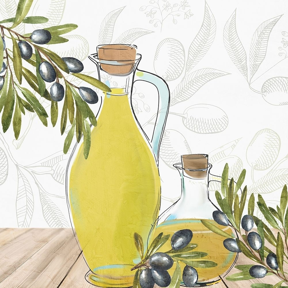 Olive Oils 1 Poster Print - Kimberly Allen-VARPDXKASQ3487A Image 1